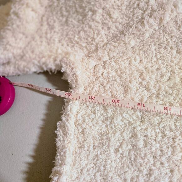 Altar'd state oversized white fuzzy sweater S Boho - Picture 3 of 14